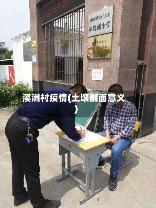 溪洲村疫情(土壤剖面意义)