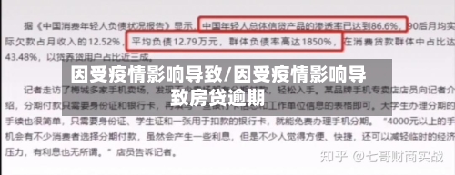 因受疫情影响导致/因受疫情影响导致房贷逾期