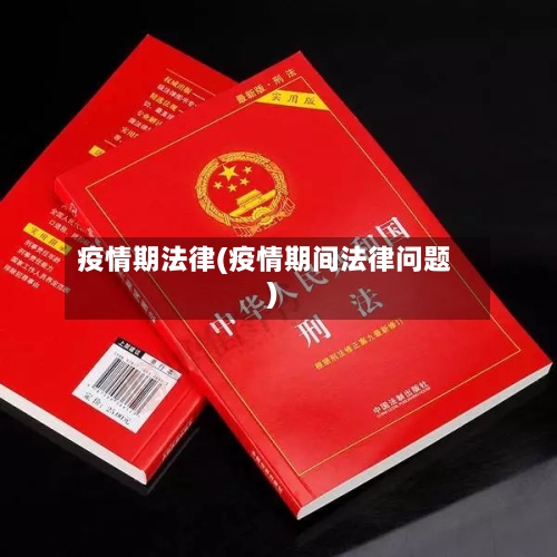 疫情期法律(疫情期间法律问题)