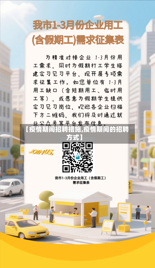 【疫情期间招聘措施,疫情期间的招聘方式】