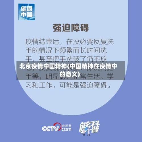 北京疫情中国精神(中国精神在疫情中的意义)-第3张图片