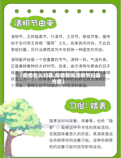 【疫情怎么扫墓,疫情期间清明节扫墓方案】-第2张图片