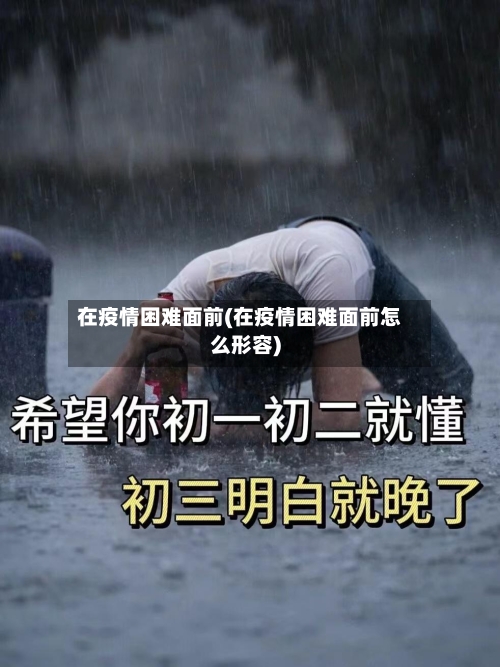 在疫情困难面前(在疫情困难面前怎么形容)
